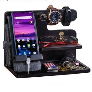 New - Wood Phone Docking Ststion